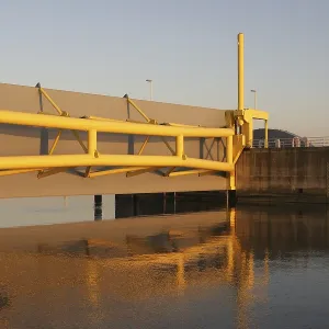 Ems Barrier Print, Gandersum, Germany