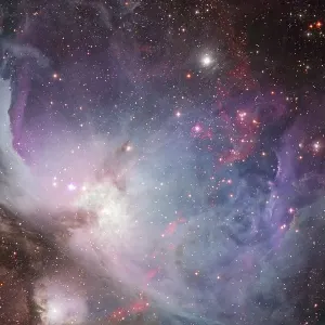 Endless universe with stars and galaxies in outer space Endless universe with stars and galaxies in outer space