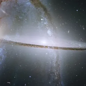 Endless universe with stars and galaxies in outer space Endless universe with stars and galaxies in outer space