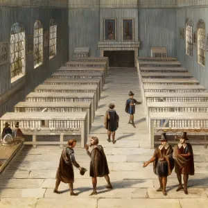 English library, 18th century