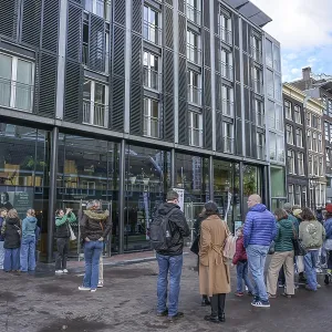 Entrance to the Anne Frank House Museum