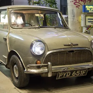 Entrance area to Monkey Bar with old Trabi as decoration Entrance area to Monkey Bar with old Trabi as decoration