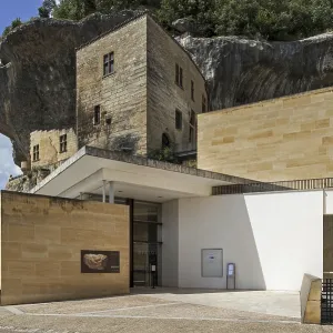 Entrance of the Musee national de Prehistoire