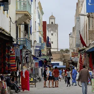 Essouira Old Town Street Scene Print