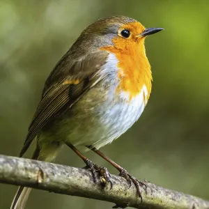European Robinin in his environment