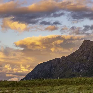 Evening on Flakstad beach, Lofoten Evening on Flakstad beach, Lofoten