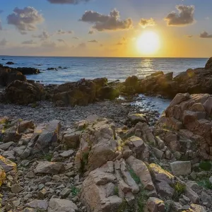 Evening mood, Hovs Hallar coastline