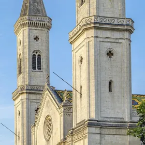 Facade of Ludwigskirche (Catholic Parish and University Church of St)