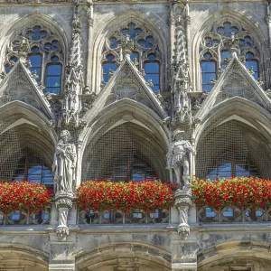 Facade detail of the New Town Hall