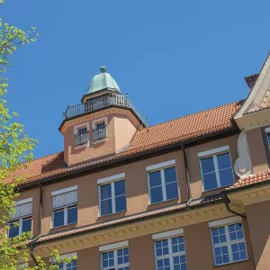 Facade with turrets, Realschule an der SalzstraBe
