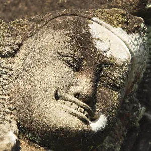 Face of a deity, Terrace of the Elephants
