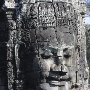 Face tower, Bayon, Angkor Thom Face tower, Bayon, Angkor Thom