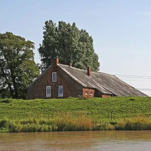 East Frisia Farmhouse Print, Germany