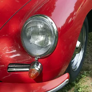 Fender of a Porsche 356 classic car, Germany