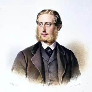 Ferdinand Bonaventura Kinsky (1834-1904), Prince, Bohemian nobleman, Historical, digitally restored reproduction from a 19th century original, Record date not stated Ferdinand Bonaventura Kinsky (1834-1904), Prince, Bohemian nobleman, Historical, digitally restored reproduction from a 19th century original, Record date not stated