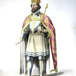 Ferdinand I (born 10 March 1503 in Alcala de Henares, died 25 July 1564 in Vienna) of the Habsburg dynasty was Emperor of the Holy Roman Empire from 1558 to 1564, Historical, digitally restored reproduction from a 19th century original Ferdinand I (born 10 March 1503 in Alcala de Henares, died 25 July 1564 in Vienna) of the Habsburg dynasty was Emperor of the Holy Roman Empire from 1558 to 1564, Historical, digitally restored reproduction from a 19th century original