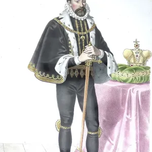 Ferdinand II (born 9 July 1578 in Graz, died 15 February 1637 in Vienna) was Emperor of the Holy Roman Empire from September 1619 until his death, Historical, digitally restored reproduction from a 19th century original, Record date not stated Ferdinand II (born 9 July 1578 in Graz, died 15 February 1637 in Vienna) was Emperor of the Holy Roman Empire from September 1619 until his death, Historical, digitally restored reproduction from a 19th century original, Record date not stated