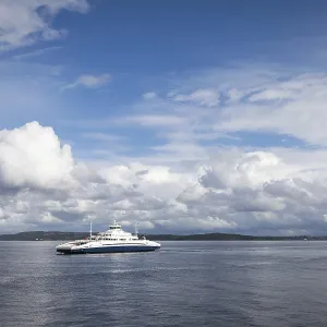 The Ferry from Horten to Moss connects Ostfold and Vestfold in Norway The Ferry from Horten to Moss connects Ostfold and Vestfold in Norway