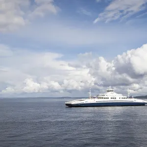 The Ferry from Horten to Moss connects Ostfold and Vestfold in Norway The Ferry from Horten to Moss connects Ostfold and Vestfold in Norway