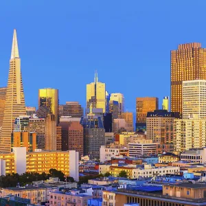 Financial district skyline, San Francisco Financial district skyline, San Francisco