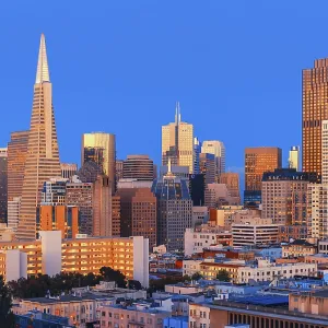 Financial district skyline, San Francisco Financial district skyline, San Francisco