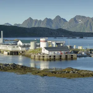 Fishing company in Svolvaer, Lofoten