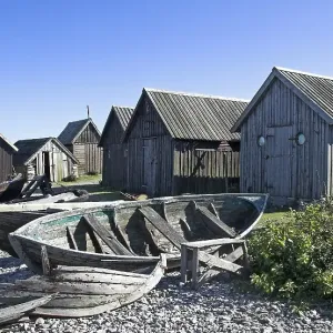 Fishing village Helgumannen, Island Faroe Fishing village Helgumannen, Island Faroe
