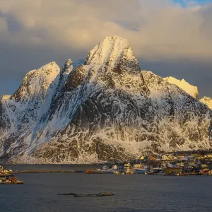 Fishing village in the morning light