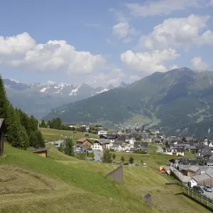 Fiss, Tyrol, Ladis, bell tower ridge
