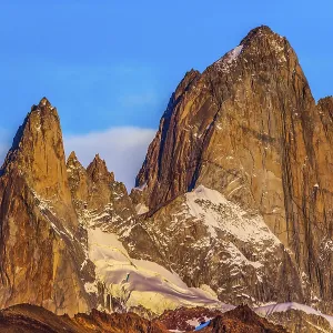 Fitzroi or Chaltel - mountain peak in Patagonia in the border area between Chile and Argentina