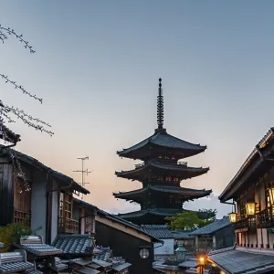 Five-storey Yasaka Pagoda of the Buddhist HOkanji Temple Five-storey Yasaka Pagoda of the Buddhist HOkanji Temple
