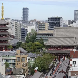 Five-story pagoda, Senso-ji Temple, Tokyo, Japan Five-story pagoda, Senso-ji Temple, Tokyo, Japan