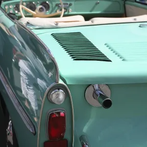 Floating classic car Floating classic car