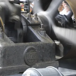 Flywheel, machine, old, classic car