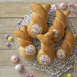 Food, Funny bunny buns rolls. Easter bake idea Food, Funny bunny buns rolls. Easter bake idea