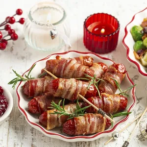 Food Print: Pigs in Blankets for Christmas Dinner