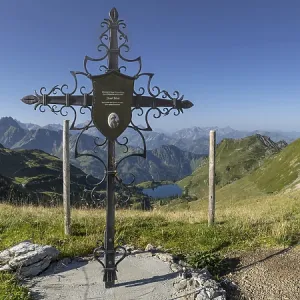 Forged memorial cross for Josef Bock Forged memorial cross for Josef Bock