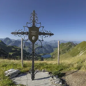 Forged memorial cross for Josef Bock Forged memorial cross for Josef Bock