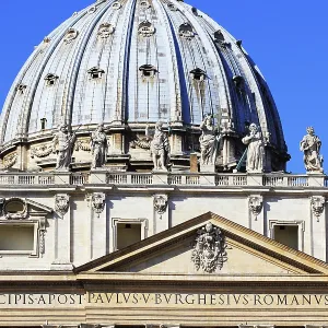 Fragment of Basilica di San Pietro Print, Vatican, Rome Fragment of Basilica di San Pietro Print, Vatican, Rome