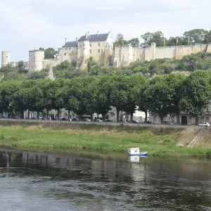France, Chinon, castle, fortress France, Chinon, castle, fortress