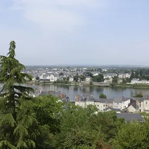 France, Saumur, church, old town France, Saumur, church, old town