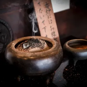 Frankincense, ZOjOji Temple, Buddhist Temple