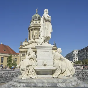 Friedrich Schiller monument, French Cathedral