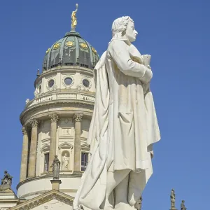 Friedrich Schiller monument, French Cathedral