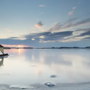 Frozen Hafrsfjord, Stavanger, Rogaland, Norway, Europe Frozen Hafrsfjord, Stavanger, Rogaland, Norway, Europe