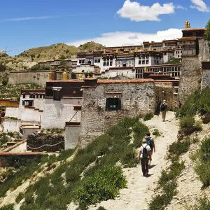 Ganden convent (4300m) near Lhasa, Tibet