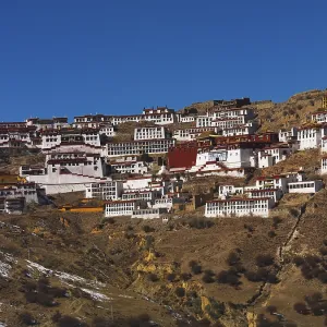 Ganden Monastery, 4300 m, Gelugpa monks centre