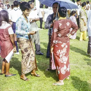 Garden fete community event in the grounds of HMS Terror naval base