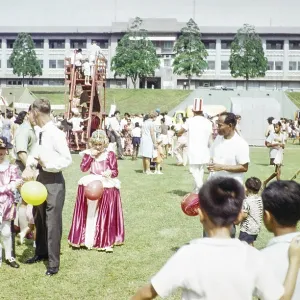 Garden fete community event in the grounds of HMS Terror naval base