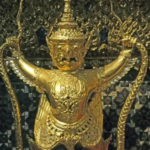 Garuda, a mythical bird-like creature